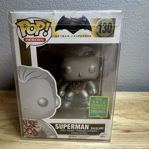 Funko Pop! Vinyl: DC Universe - Superman False God (Metallic) #130