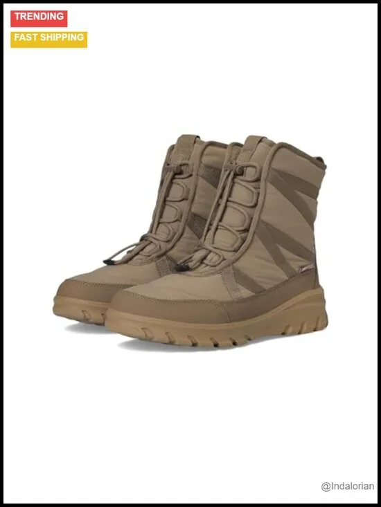Genuine Suede Winter Boots -40°F Waterproof Ankle Snow Boots