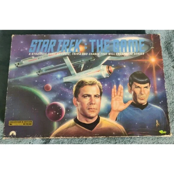 Star Trek : The Game TOS Collectors Limited Edition 1992 Vintage Board Game