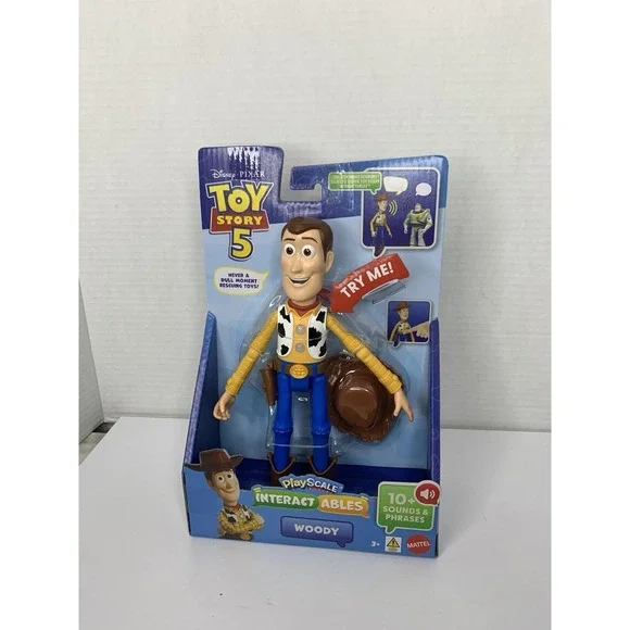 Disney Pixar Toy Story 5 Interactables Figure, Woody Figure 7