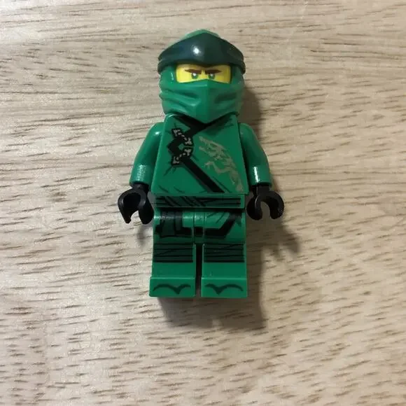 Lego Ninjago Lloyd Legacy Minifigure #njo0490 Dark Green Sash