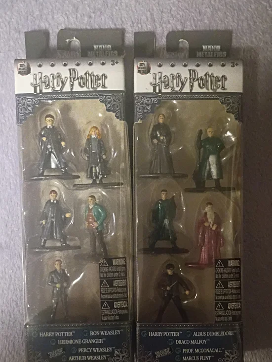 Warner Bros. Harry Potter Mini Metalfigures 2 SETS New In Box