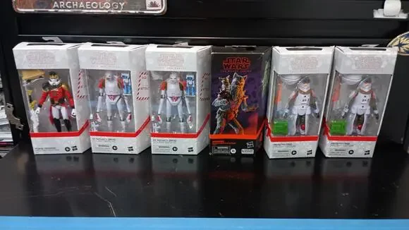 Star Wars Holiday Bundle Lot Snowtrooper KX Security Wookie Trooper