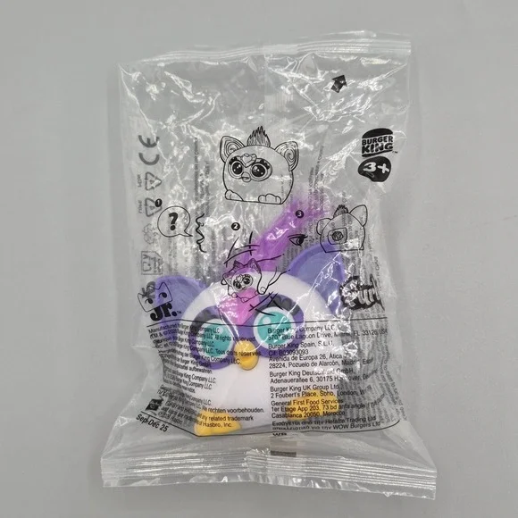 2026 Furby Burger King  Toy Kids Meal Premium  Collectible Figure Toys