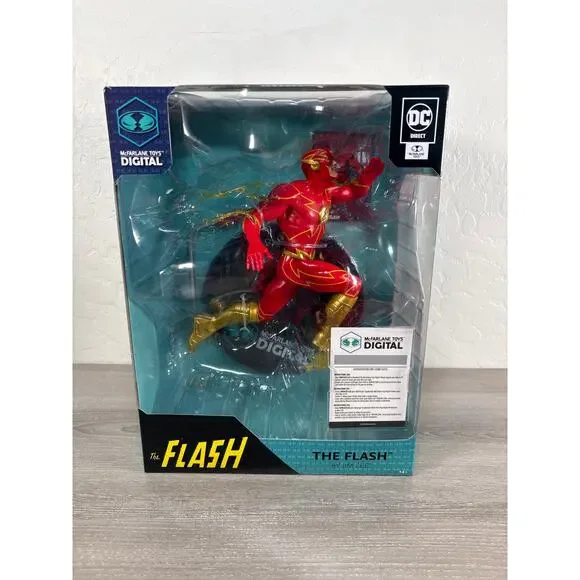 1/6 DC Direct The Flash by Jim Lee Statue w/‎ Digital Code Mcfarlane- New in Box