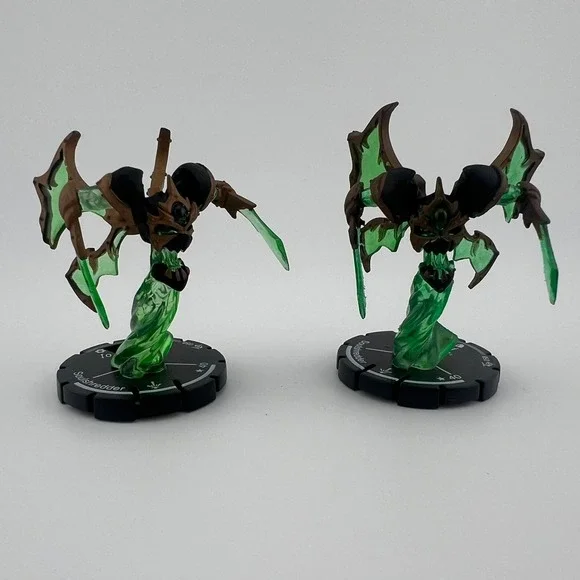 Mage Knight‎ Soul Shredder Figure Lot x2 WizKids 2004 horrorClick Miniatures