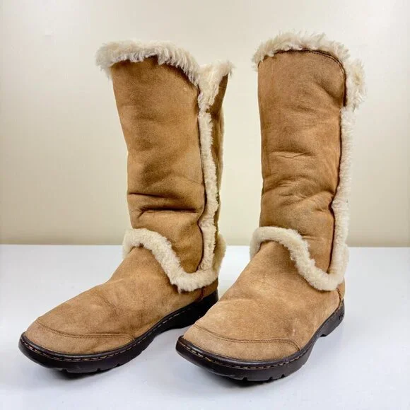 EUC UGG Katia Chestnut Waterproof Boots Style 1008030