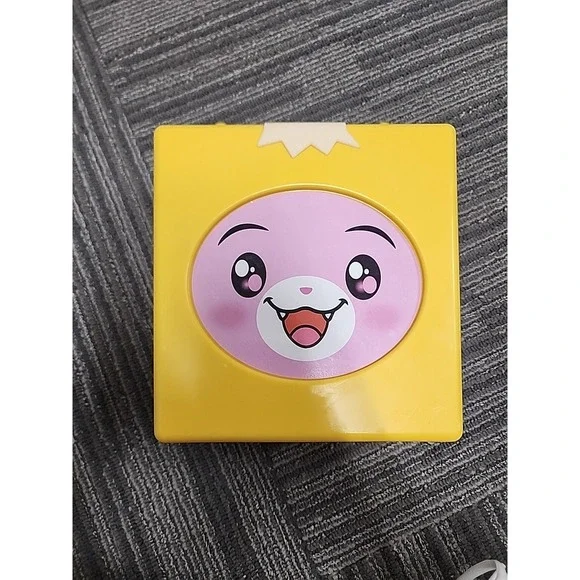 Lankybox Bonkers Foxy Box Yellow Lanky‎ Box Empty Carry Storage Case Plastic