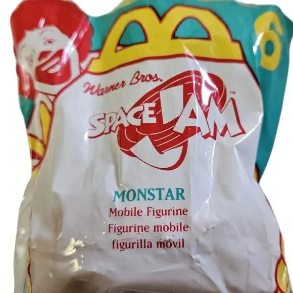 1996 McDonalds Space Jam Monstar 6 New in Package