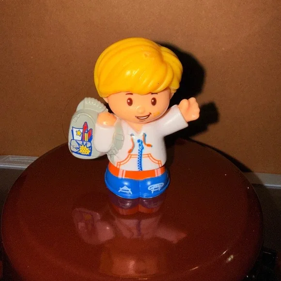 Fisher-Price Little People School‎ Boy Eddie Kids Multicolor Good Backpack