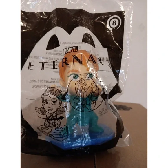 McDonald's 2021 Marvel Externals Happy Mea l Sprite Toy‎  #8  New Unopened