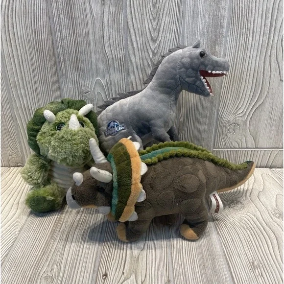 Plush Dinosaur Lot of 3 Jurassic World Indominus Rex 11