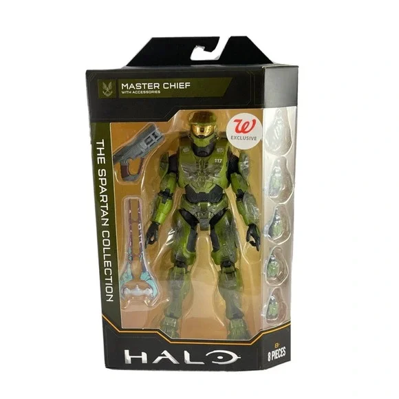 Halo Master Chief Spartan Collection Action Figure‎ Walgreens Exclusive New