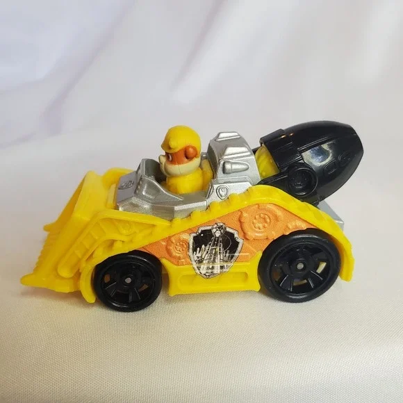 Paw Patrol the Movie True Metal Vehicle Rubble‎ Bulldozer