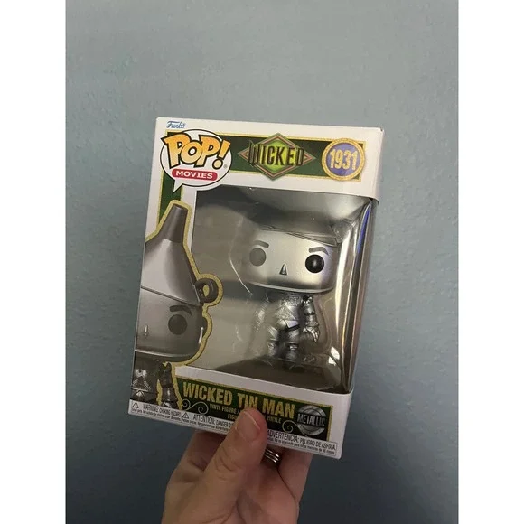 Funko Pop Movies Wicked‎ Tin Man Metallic Vinyl Figure 1931
