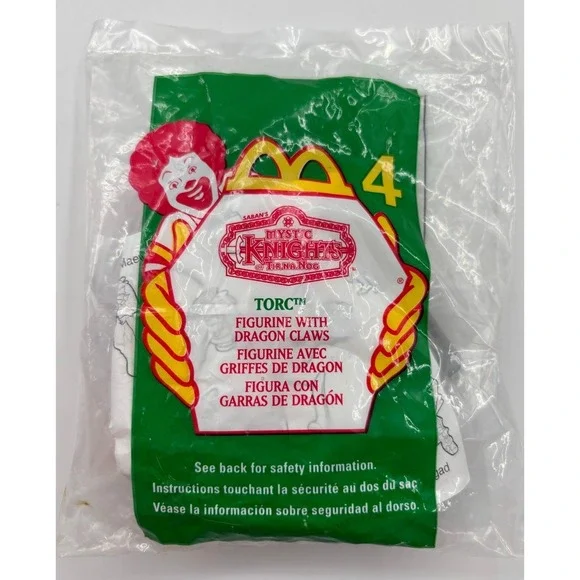 1999 Mystic Knights Of TirNaNog McDonald's Happy Meal #4 TORC -New‎