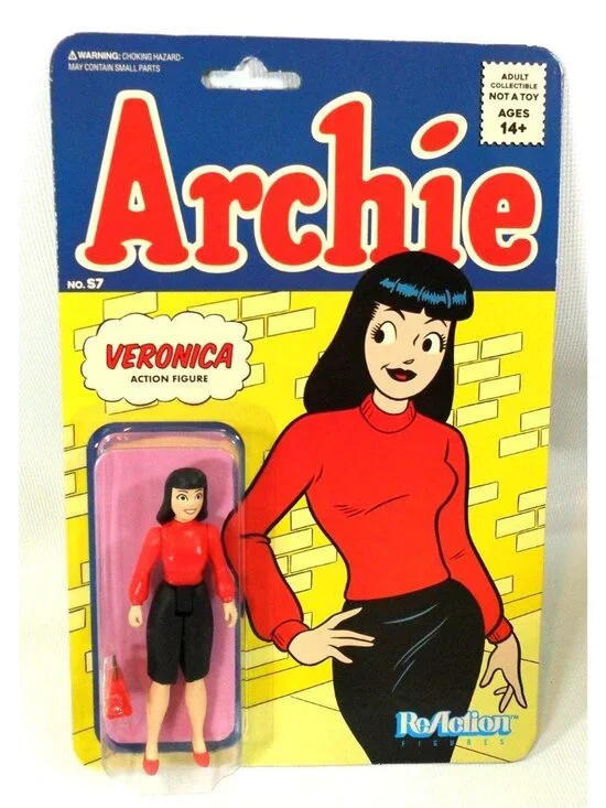 SUPER7‎ Archie Comics ReAction Veronica Action Figure 3.75