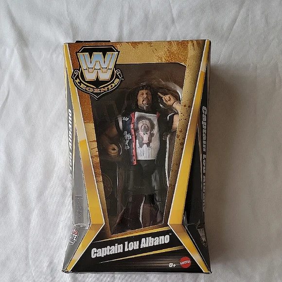 WWE Captain Lou Albano Legends Elite Collection Series 22 Action Figure