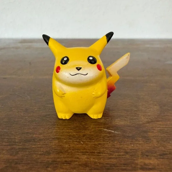 Pikachu Mini Action Figure Vinyl PVC Pencil Topper Pokémon 1999 Nintendo 90s‎