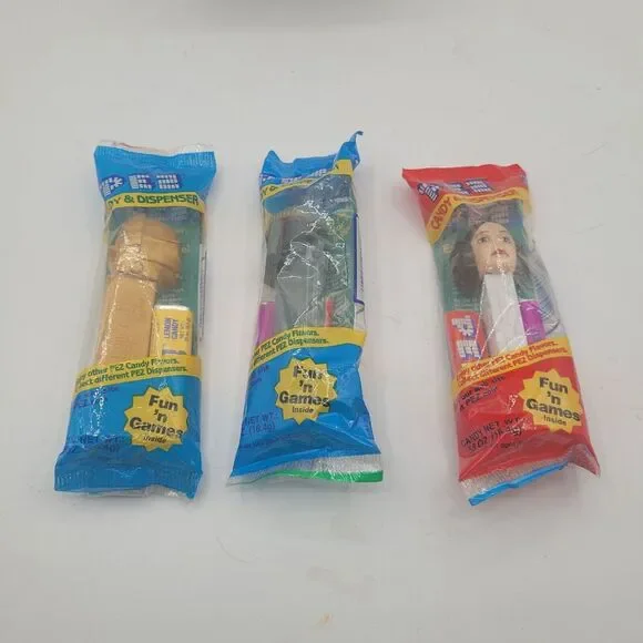 Star Wars‎ PEZ Dispenser Lot C-3PO Princess Leia Boba Fett Candy Sci-Fi