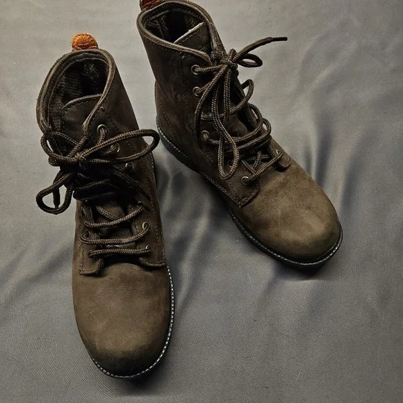 Timberland Boots Size 6.5 Work Leather SN 11373 4140