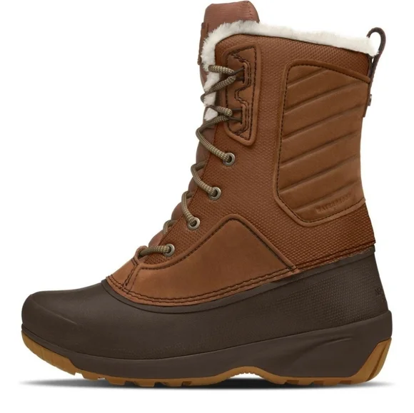 The North Face Shellista IV Mid Lace Waterproof Insulated Winter Boots Women's 5