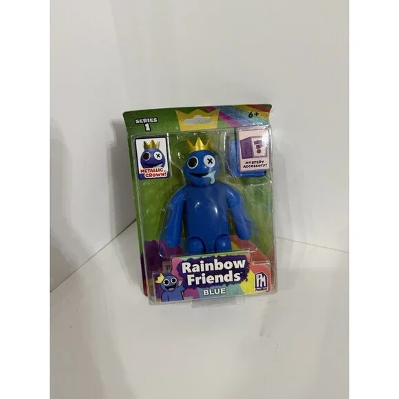 Rainbow Friends Happy Blue Posable Action Figure 5