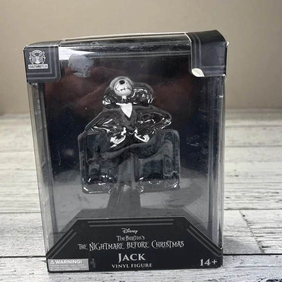 Disney Nightmare Before Christmas King‎ Jack Vinyl Figure - New in Box NIB