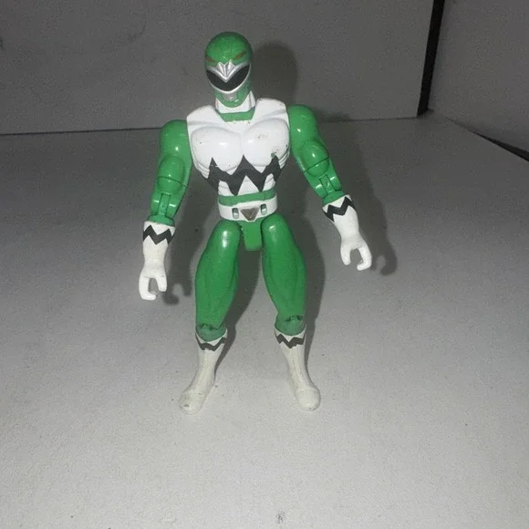 1999 Power Ranger Lost Galaxy Talking Green Ranger‎