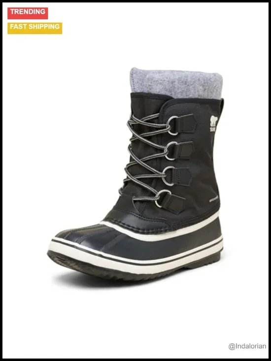 Waterproof Snow Boot with Removable Recycled Felt Inner Boot