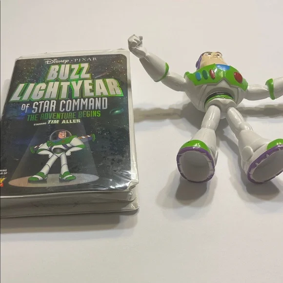 Buzz Lightyear Action Figure - White,‎ Green, Purple