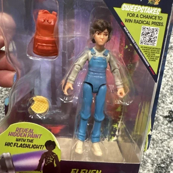 Jazwares Netflix Stranger Things Tales From '85 Eleven 3 1/2