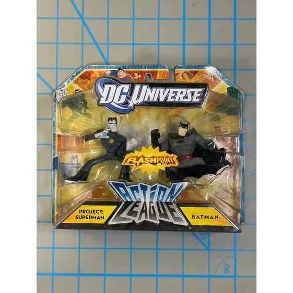 DC Universe Flashpoint Action League Project Superman and Batman Thomas Wayne