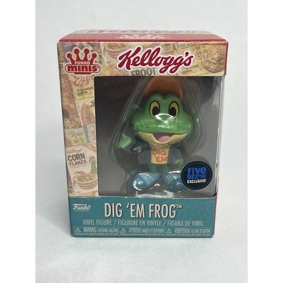 Funko‎ Minis Kellogg's DIG EM FROG New Exclusive Collectible