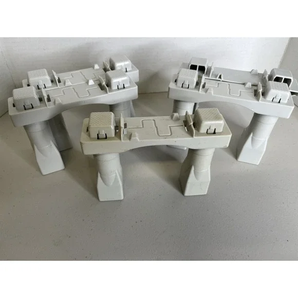 Fisher‎ Price GeoTrax Lot of 5 Risers Bridge Elevation Train Track Supports