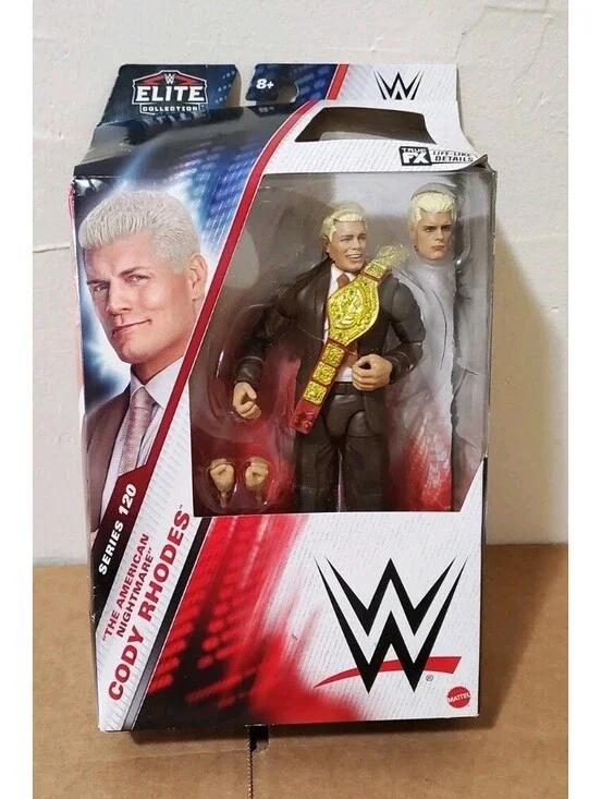 WWE Elite Collection Series 120 Cody Rhodes Action Figure Suit Collector Edition