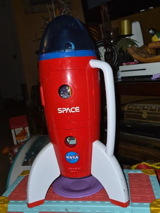 Spaceship Rocket Toy Playset with Lights And Sound