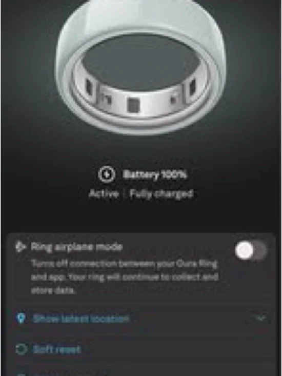 Oura Smart Ring Size 10
