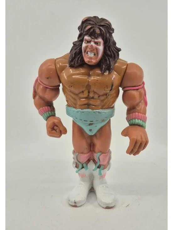 WWF Hasbro Ultimate Warrior Series 1 Action Figure 4.5