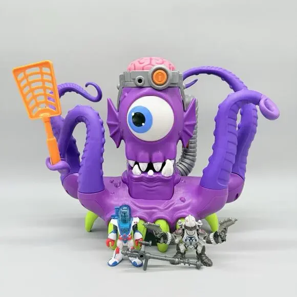 2014 Fisher-Price Mattel Imaginext TENTACLOR Space Alien Octopus Monster