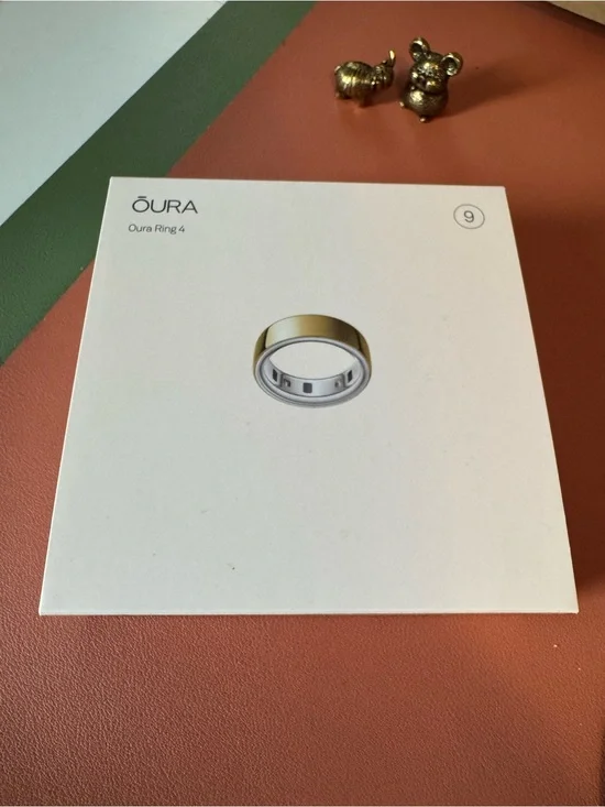 Oura Gold Smart Ring 4 - Gold Finish - Size 9