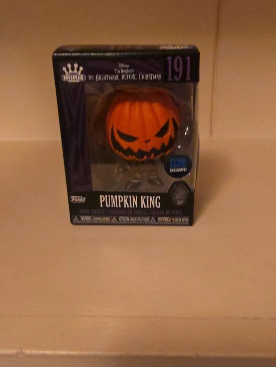 Funko Pumpkin King Vinyl Figure - Orange and Black