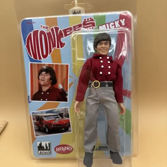 The Monkees 8 Inch Figure DAVY JONES IN RED Band Outfit: