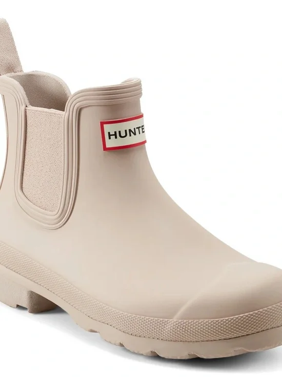 Hunter Chelsea Rain Boot - Nude Blush