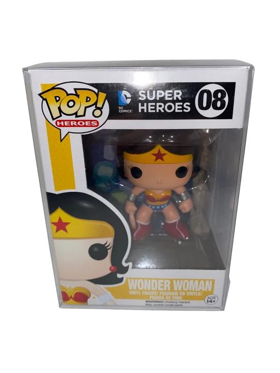 Funko POP D.C Heroes Wonder Woman Action Figure Original outfit 08 NWT