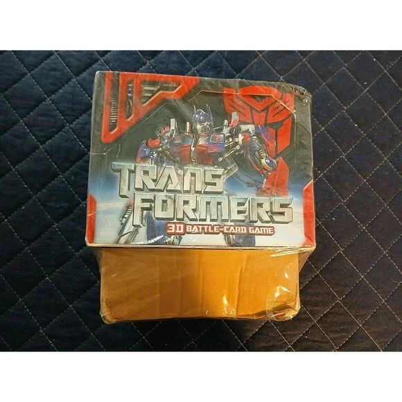 Transformers 3D Battle Set 1 Card Game Booster Box NEW SEALED