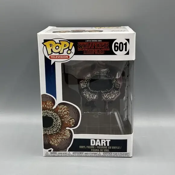 Funko Pop! Television Stranger Things Dart w/ Open Mouth #601 Vaulted