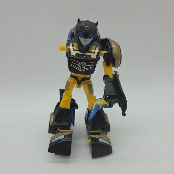 Transformers Animated Elite Guard Bumblebee Hasbro Deluxe Class 2009 INCOMPLETE