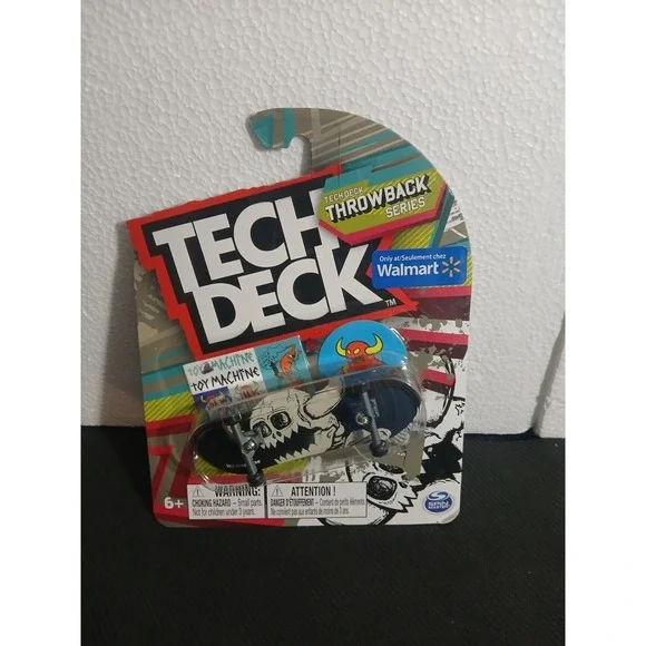 Tech Deck Toy Machine Rowley Skull Walmart Throwback Fingerboard Sealed