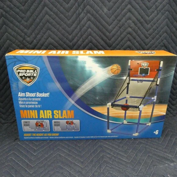 Pro‎ Ball Mini Air Slam Basketball Hoop Arcade Kids Boys Girls Youth Toy Sports